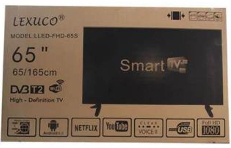 Lexuco frameless smart TV - 65' — Gaming Gorillas Centurion