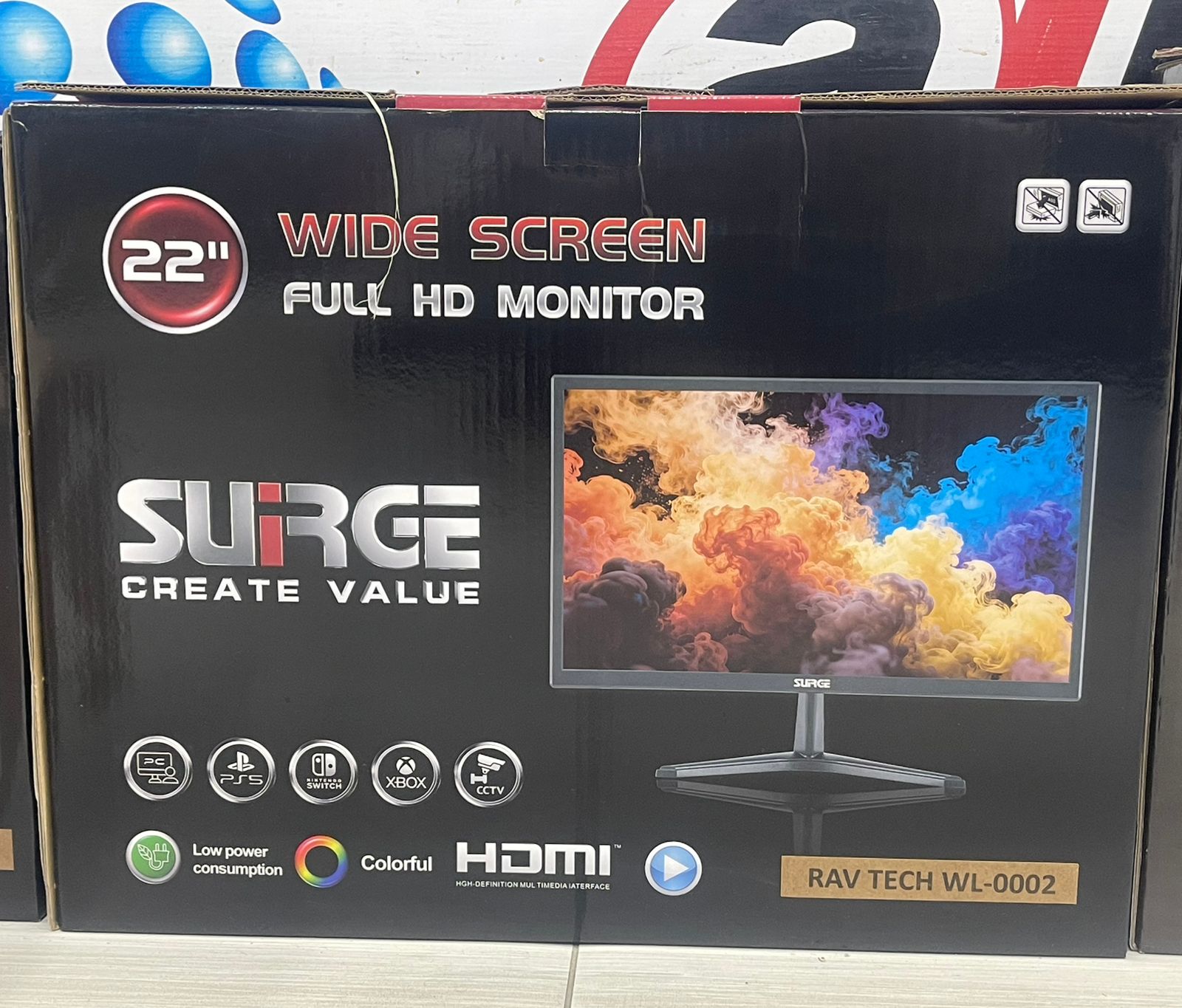 22” Wide screen full HD monitor — Gaming Gorillas Centurion
