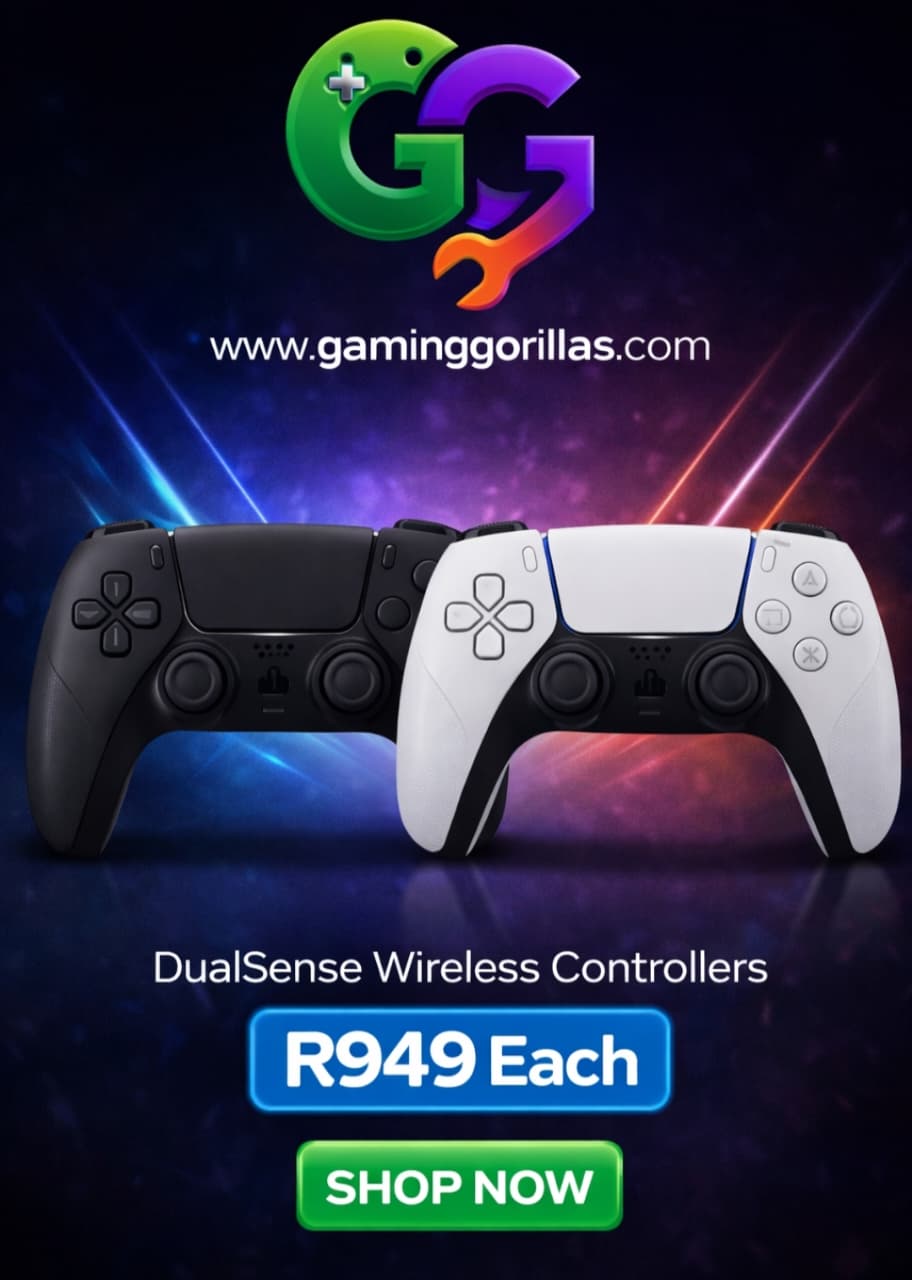 PS5 DualSense wireless controller — Gaming Gorillas Centurion